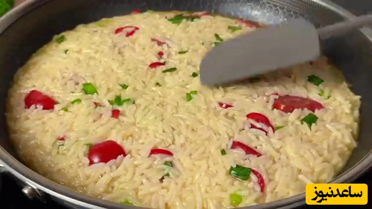 طرز تهیه یک غذای ساده و فوری با یک پیمانه برنج و 4 تخم مرغ+ ویدئو