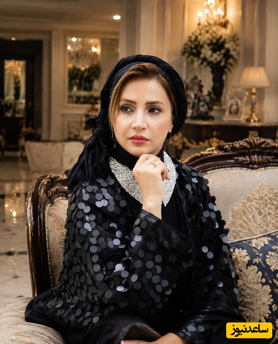 سلیقه عروس‌پسند شبنم قلی‌خانی، بازیگر دبی‌نشین در چیدمان دکوراسیون آپارتمانش؛ مبلمان قدیمی، پاراوان‌های هندسی، فرش‌های سنتی، آشپزخانه‌ای مدرن و...+فیلم