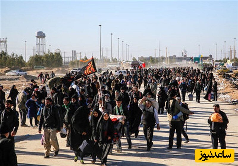 (ویدئو) ازدحام جمعیت انبوه در مرز مهران/ مرکز اتحاد مسلمانان