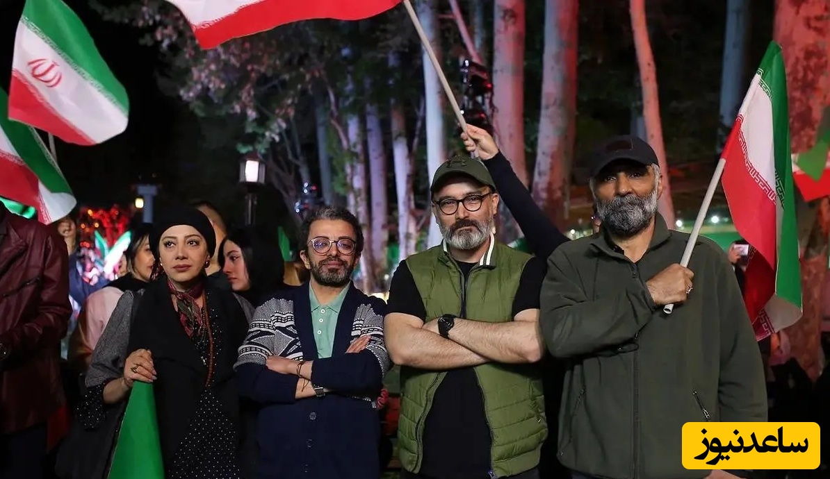 نگاهی به پاتوق شبانه هنرمندانی که قلبشان برای وطن می تپد/ سیروس مقدم و همسرش الهام غفوری، محسن افشانی، واله داوودنژاد و...