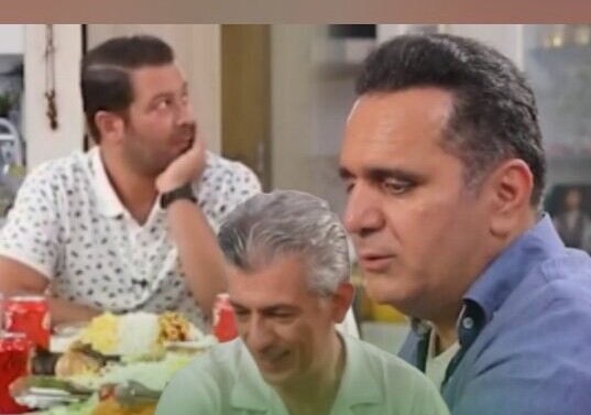 شام نخوردن پژمان بازغی در مهمانی سیروس همتی؛ من ساندویچ خوردم قبل اومدن، میبرم با خودم!/حسین رفیعی: پس چطوری میخوای امتیاز بدی+ویدئو