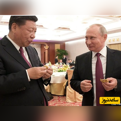 یک فیلم دیدنی از مراسم چای خوری لاکچری پوتین با رئیس جمهور چین در سریع ترین قطار جهان‎