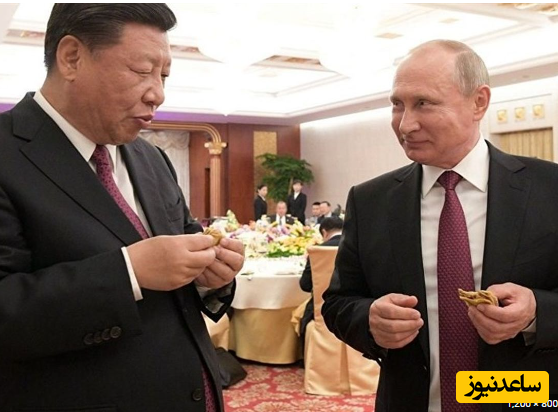 یک فیلم دیدنی از مراسم چای خوری لاکچری پوتین با رئیس جمهور چین در سریع ترین قطار جهان‎