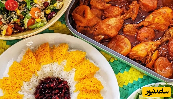 خورشت مرغ مجلسی