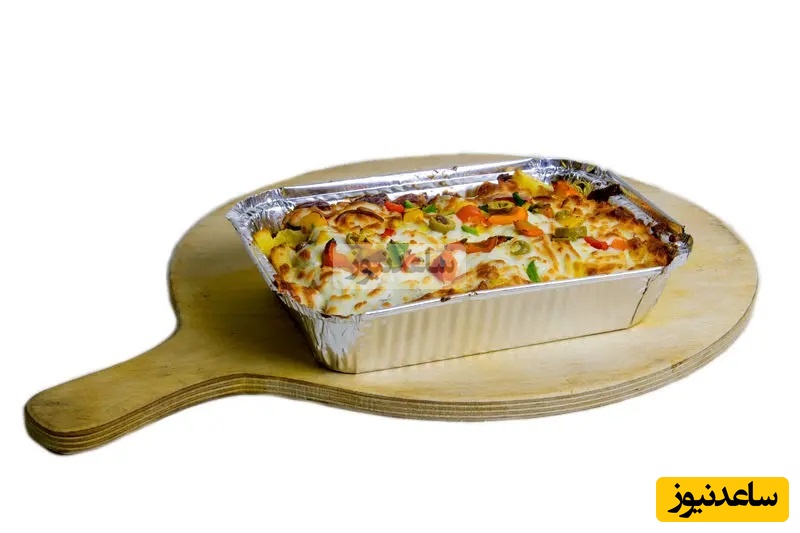  پاپاس سیب زمینی با سس قارچ