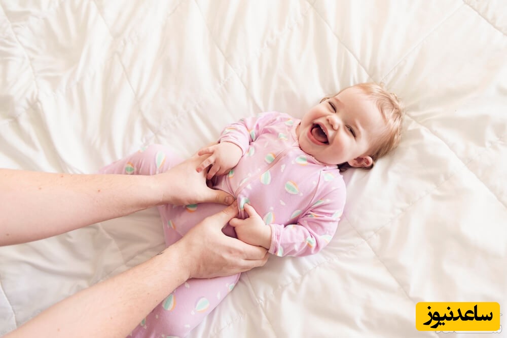 قلقلک نوزاد