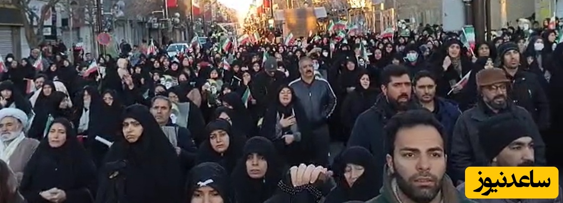 خروش جانانه زنجانی‌ها در پی شهادت امام خامنه‌ای+ ویدیو