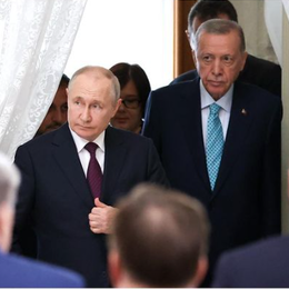 ولادیمیر پوتین و رجب طیب اردوغان