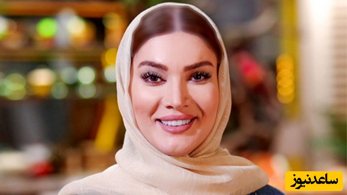 پوشش خاص و متفاوت متین ستوده /دامن بلند ماکسی مشکی با بلوز قرمز... چقدر خاص و باکلاس😍