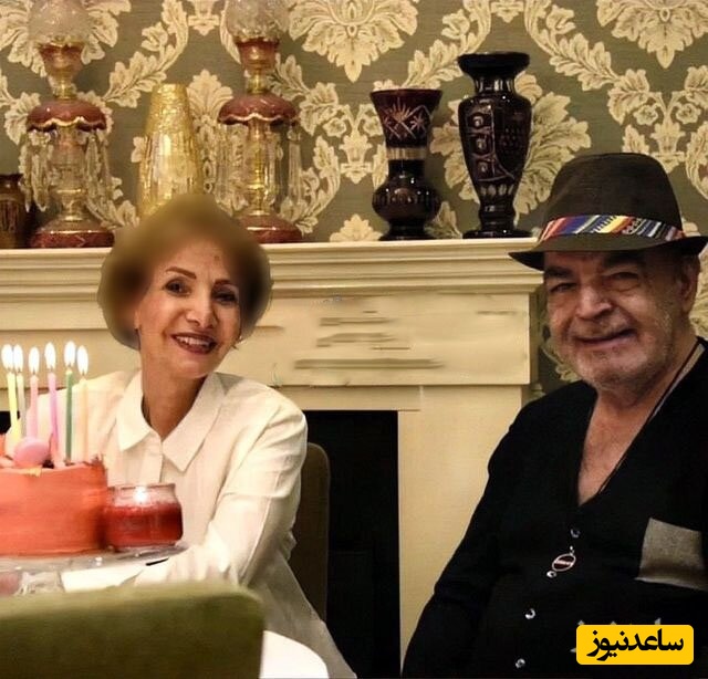 حمید لولایی و همسرش