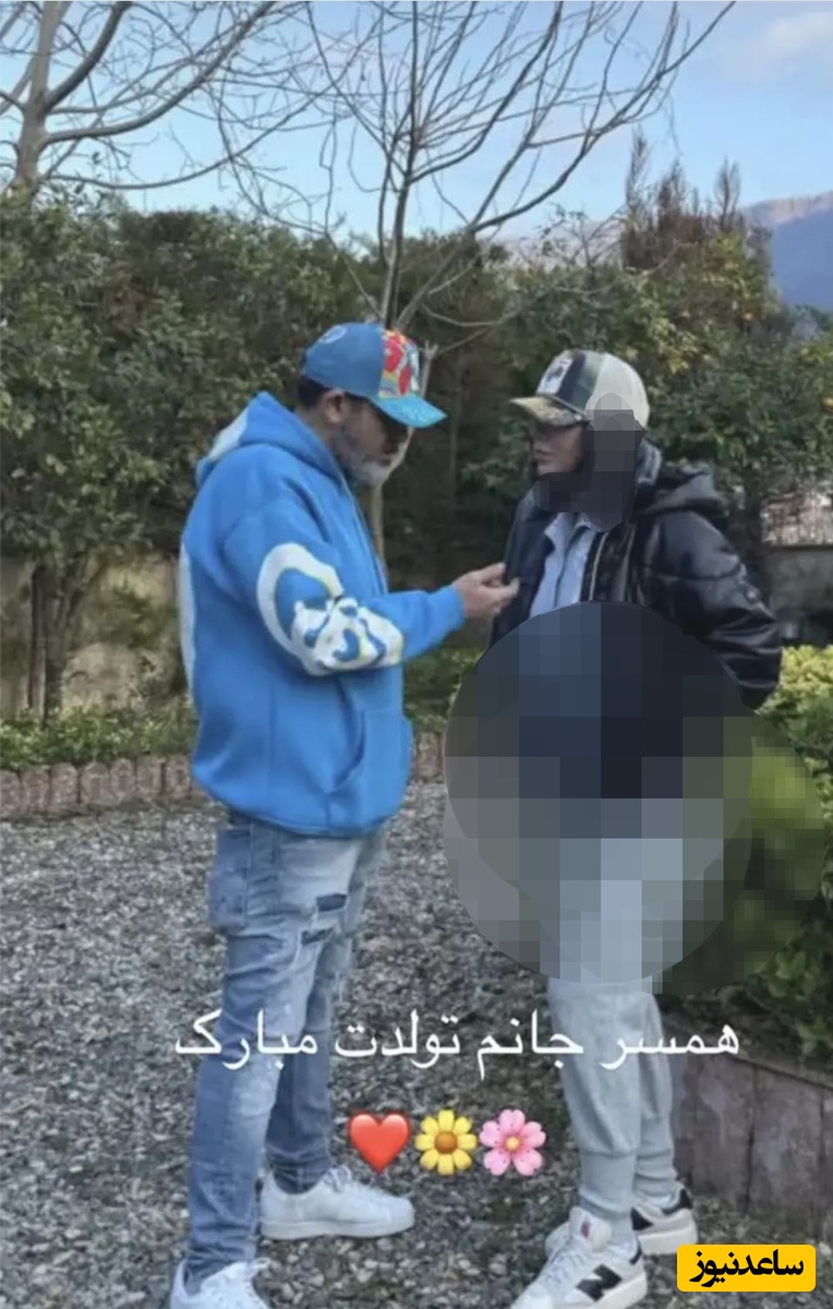 مهران غفوریان و همسرش