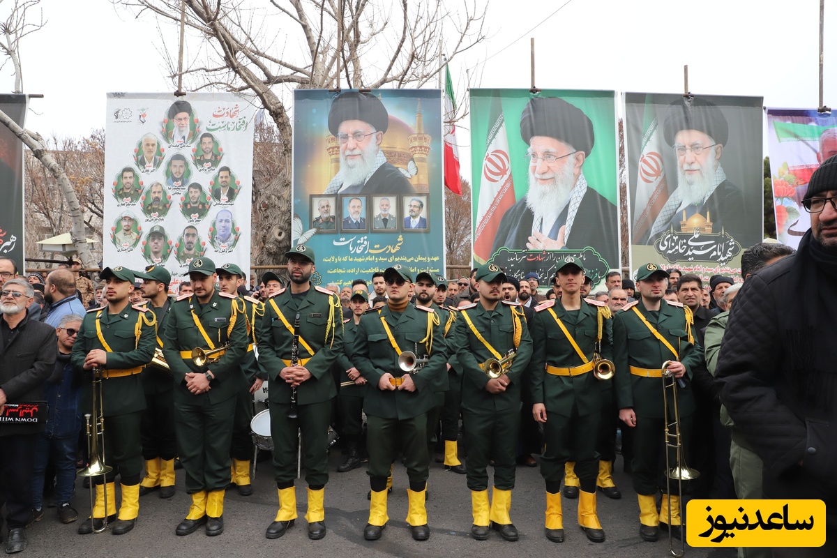 آیین تشییع پیکرهای مطهر شهدای اقتدار آذربایجان شرقی