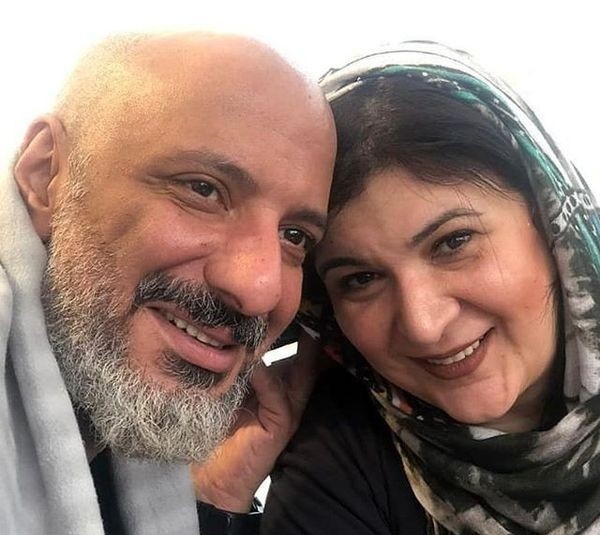 سلفی خندان امیر جعفری در کنار و پسرش / چشن ریما رامین‌فر روشن