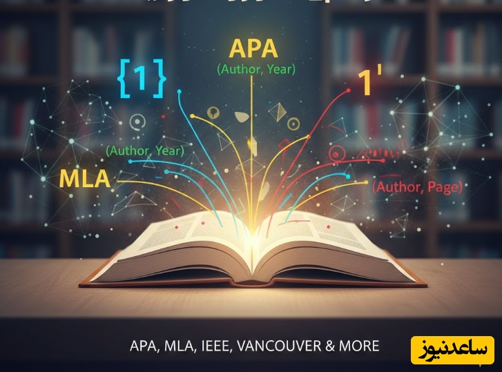 راهنمای جامع روش‌های رفرنس‌نویسی در مقالات علمی و پایان‌نامه