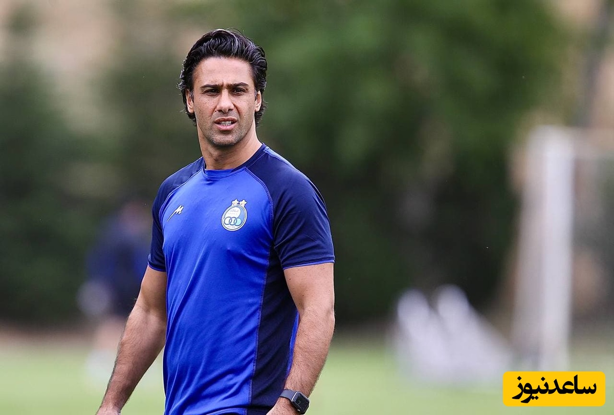 فرهاد مجیدی، ستاره سابق فوتبال ایران الهام بخش نوجوانان اماراتی شد+عکس