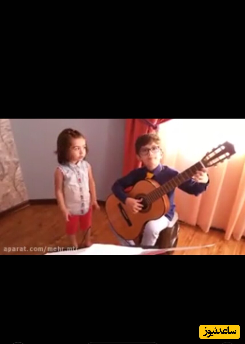 ویدیو پربازدید امروز/ ترانه نازنین مریم رو هیچکس مثل این خواهر و بردار جذاب اجرا نکرده