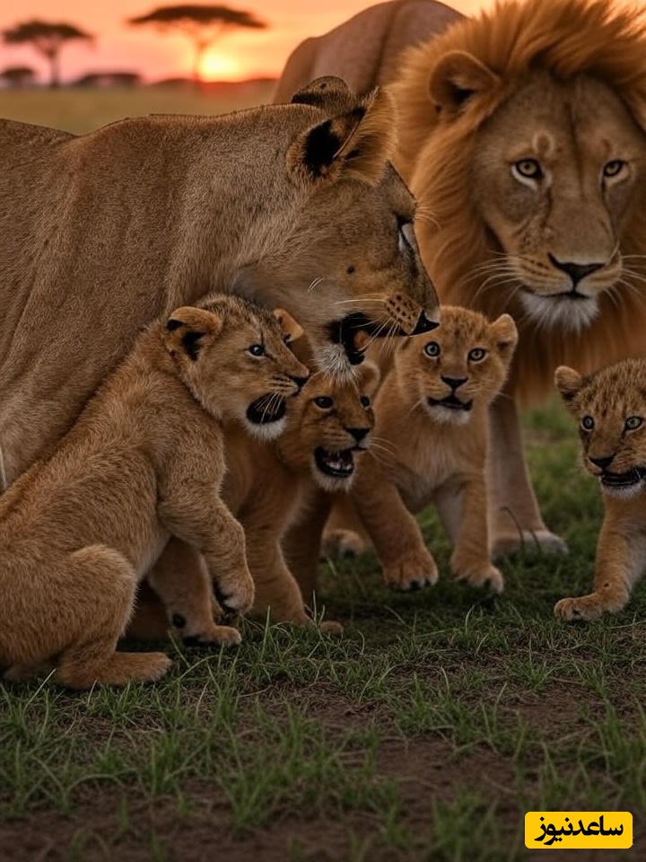 (ویدئو) وحشتناک‌ترین قانون جنگل! 😱 | مادر در برابر نر قاتل؛ نبرد خونین ماده شیر برای نجات آخرین توله‌هایش!