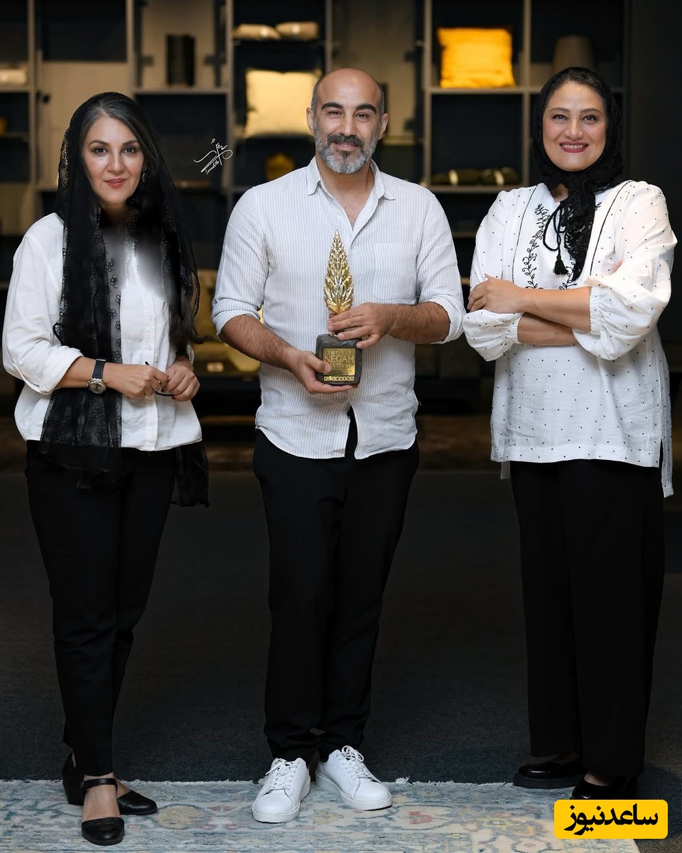 شبنم مقدمی و ستاره اسکندری و محسن تنابنده