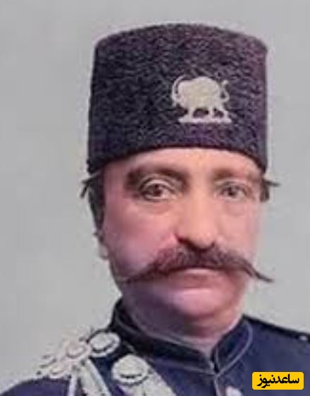 ناصرالدین شاه در یک مهمانی لوکس قجری؛ تصویررنگی که تا حالا ندیدید