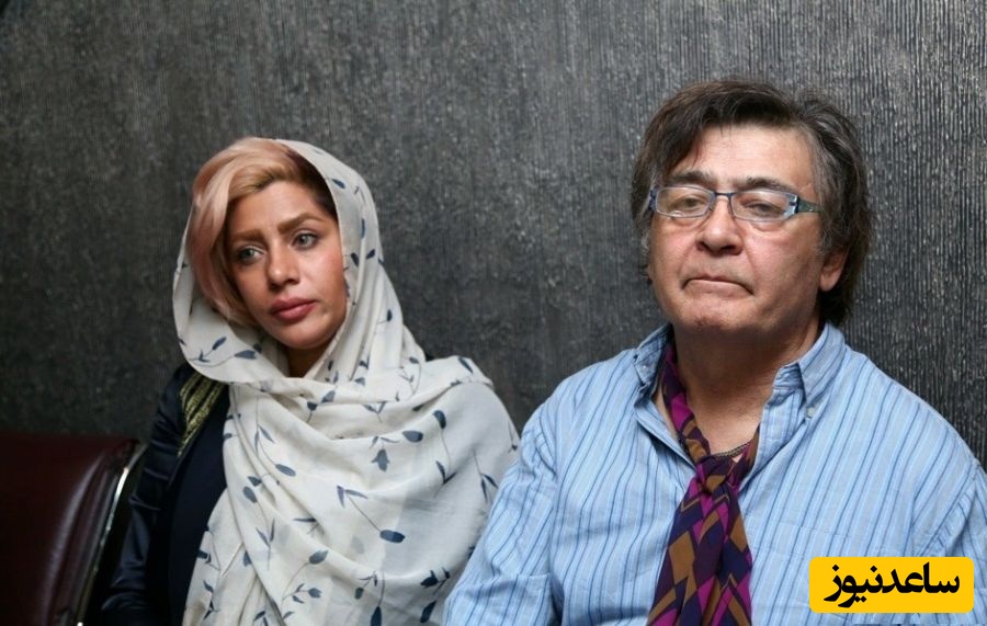 رضا رویگر و همسرش