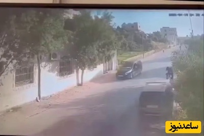 ببینید| لحظه زیر گرفتن 2 دختر فلسطینی توسط یک اسرائیلی / اینا میخوان ایران رو آزاد کنند + ویدیو