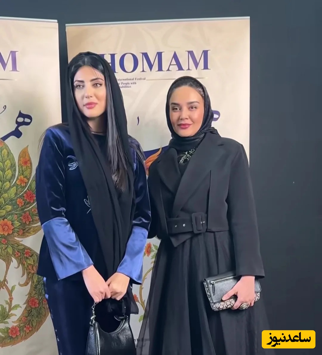 استایل ویژه و باکلاس ندا قاسمی، شراره رخام، نفس بازغی، شیوا مکینیان، هلیا امامی، هانیه غلامی و سایر بازیگران ایرانی در اختتامیه جشنواره همام