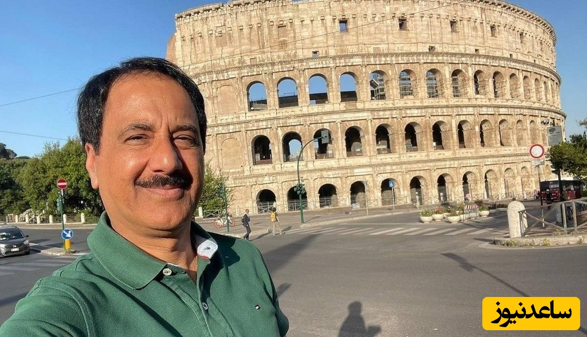 حمید معصومی نژاد با تصویری در کنار پدرش به استقبال روز پدر رفت