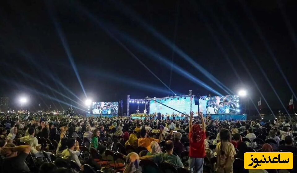 حضور مصطفی راغب، حامد همایون، میثم ابراهیمی و پرواز همای در کنسرت هزاران نفری میدان انقلاب محسن چاوشی برای اولین بار مزین به اثری از پادشاه ساسانی