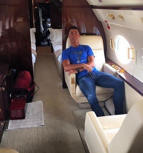 رونالدو در آسمان‌ها؛ کریستیانو رونالدو و گام جدید در لوکس‌گرایی با هواپیمای شخصی جدید