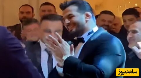 غوغای مازندرانی کُشتی گیران در عروسی لاکچری حسن یزدانی در عمارت با شکوه +فیلم/ به پای هم پیر بشین