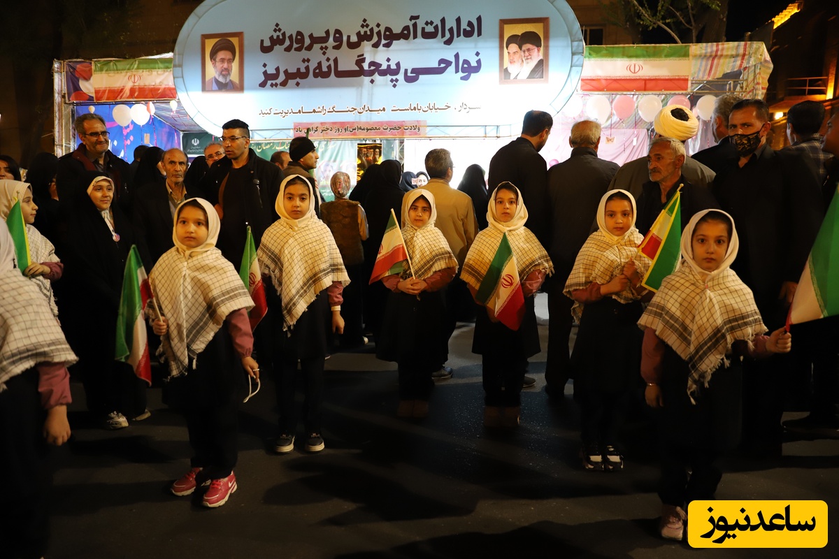 تجمع مردم تبریز در 54 امین شب تجمعات 