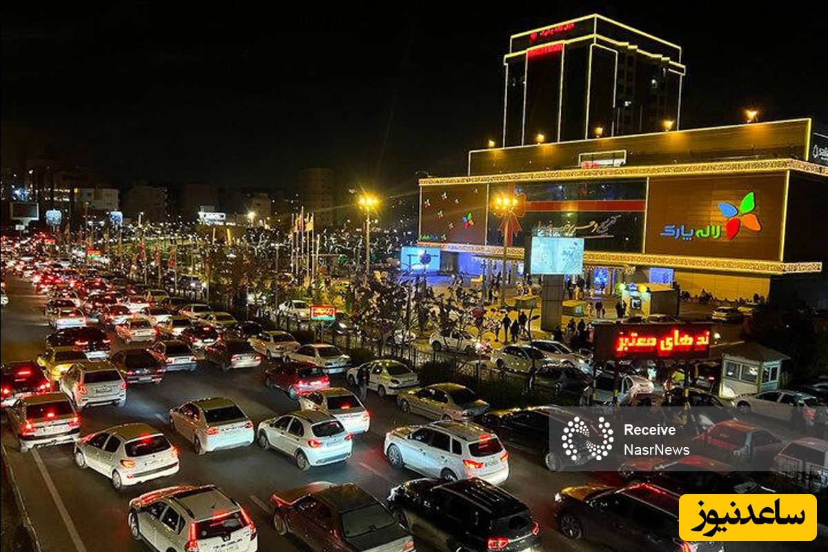 بلاگر تبریزی شهر را به هم ریخت / اتوبان پاسداران تبریز قفل شد