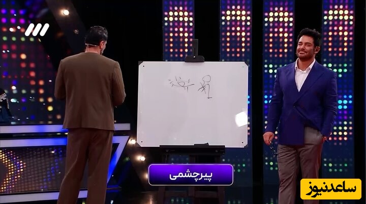 حدس کلمه فراموش نشدنی علیرضا نیکبخت واحدی در برنامه پانتولیگ رضا گلزار/ زاگرس آقای فوتبالیست نه چای و قرص!!