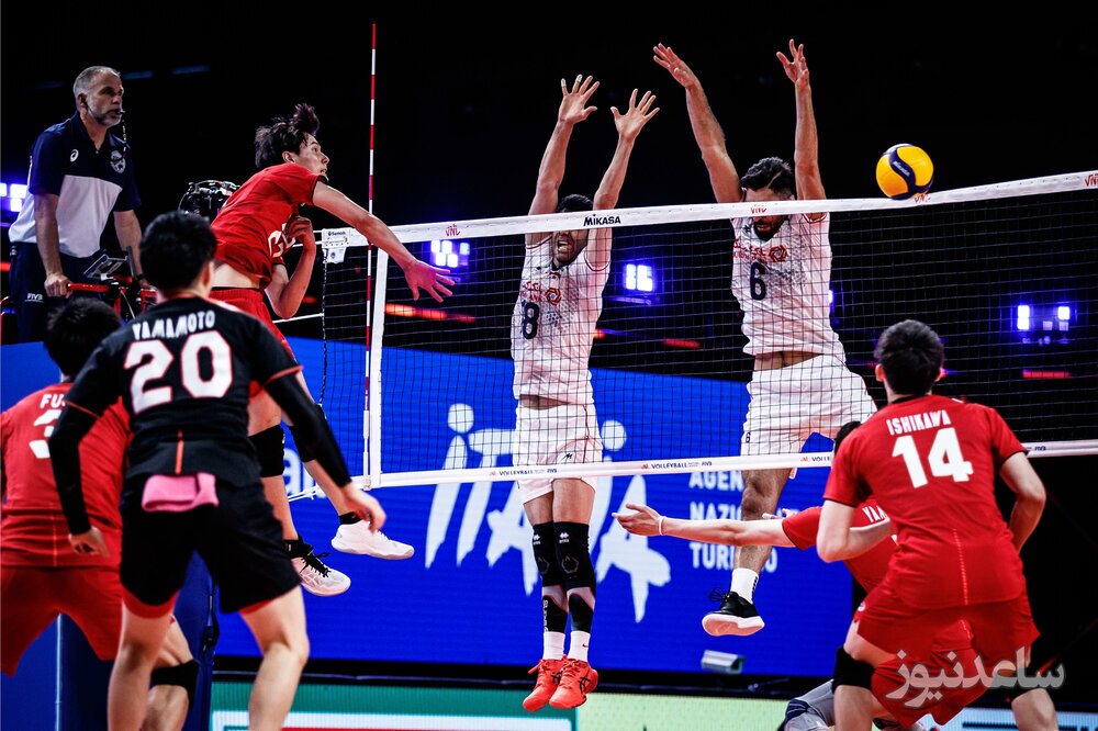 شکست افتضاح تیم ملی والیبال مقابل ژاپن/ آقایی ایران در والیبال به پایان رسید؟