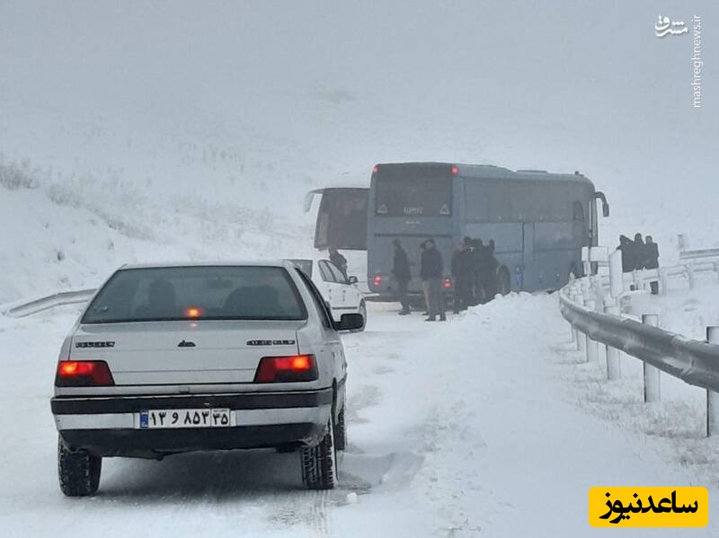 آذربایجان شرقی در روزهای آخر تابستان سفید پوش شد / بارش برف شوکه‌کننده در معدن سونگون ورزقان + فیلم
