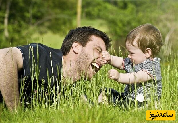 عاقبت خنده دار تنها گذاشتن بچه با پدرش/ مامانش دیگه از این کارا نمیکنه+عکس