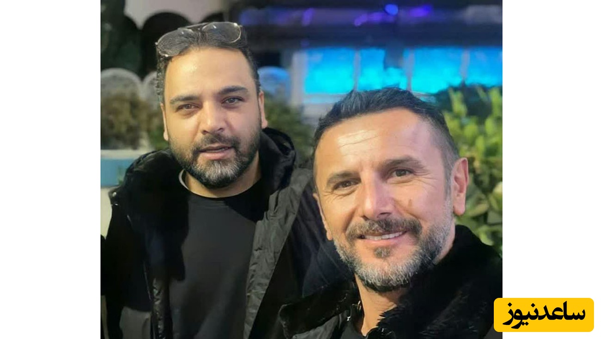 حرکت جنجالی و دیده‌نشده احسان علیخانی و امین حیایی وسط برنامه زنده! + ویدئو