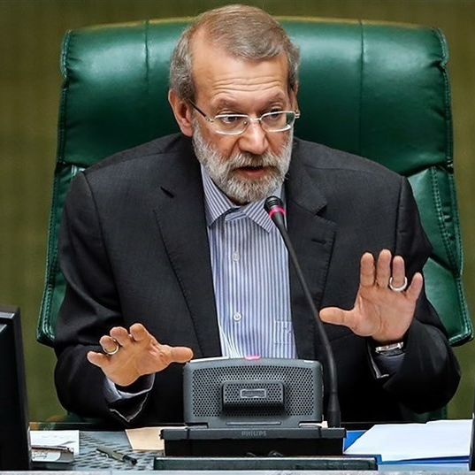 علی لاریجانی در مجلس
