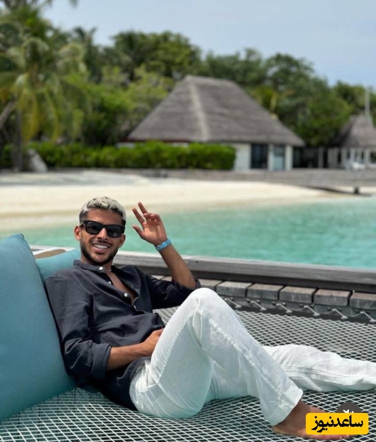 تعطیلات جذاب و عشق و حالِ مهدی قایدی در یک جزیره زیبا و سرسبز آفریقایی/ بهترین راه برای حفظ روحیه بعد مصدومیت+عکس