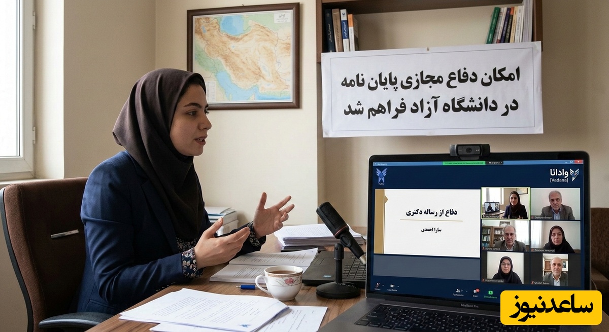 جزئیات بخشنامه جدید دانشگاه آزاد اسلامی برای دفاع از رساله به صورت آنلاین