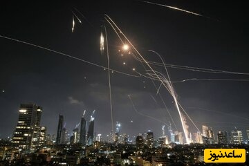 وقتی موشک ایران پدافند اسرائیل را بازی می‌گیرد!+ویدیو/ در برابر ایران عددی نیستید به روایت تصویر