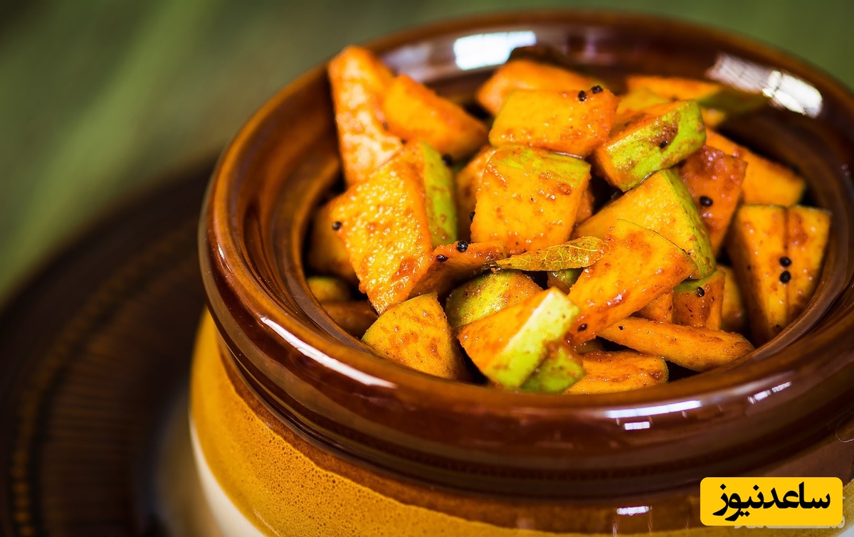 طرز تهیه ترشی انبه و لیته انبه خوشمزه که یه بار تستش کنی عاشقش میشی