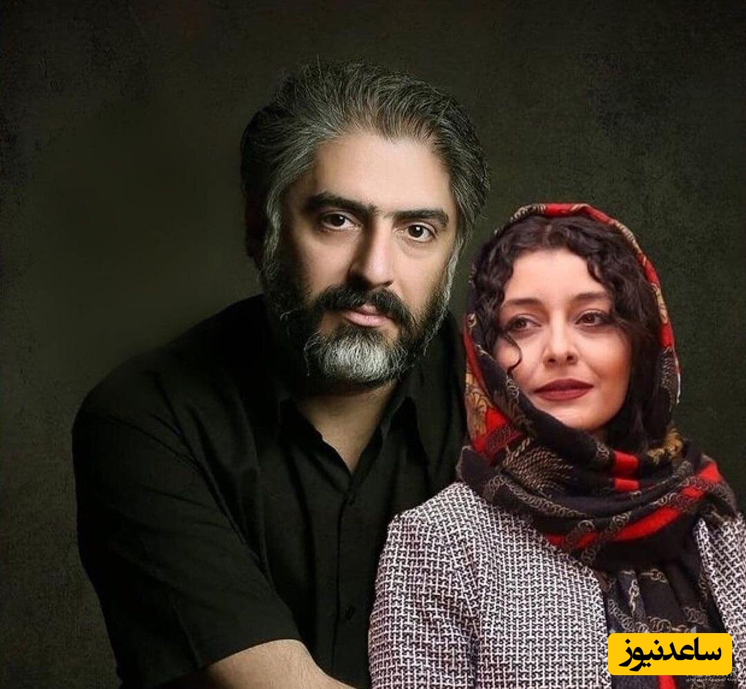 ساره بیات و همسرش