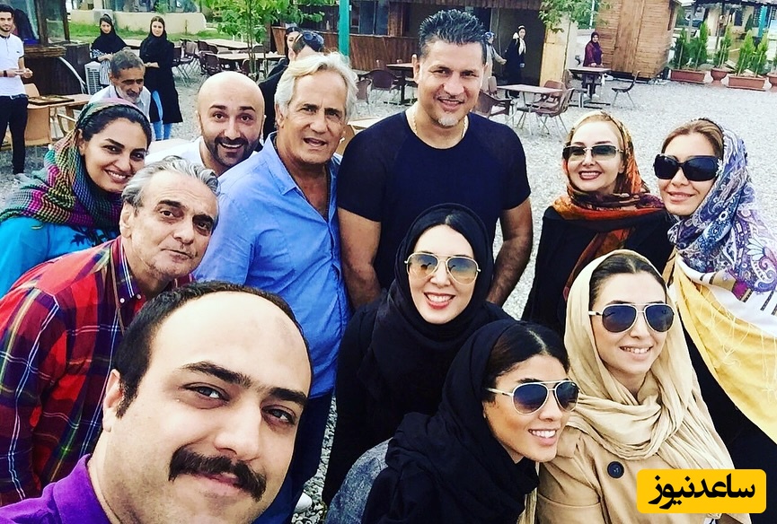 نگاهی به تیپ و استایل مصطفی زمانی، کتایون ریاحی، لیلا بلوکات، مجید مظفری، علی اوجی و علی دایی در کنار بازیگر هالیوودی سینمای ایران، مرحوم همایون ارشادی/ روحش شاد و یادش گرامی