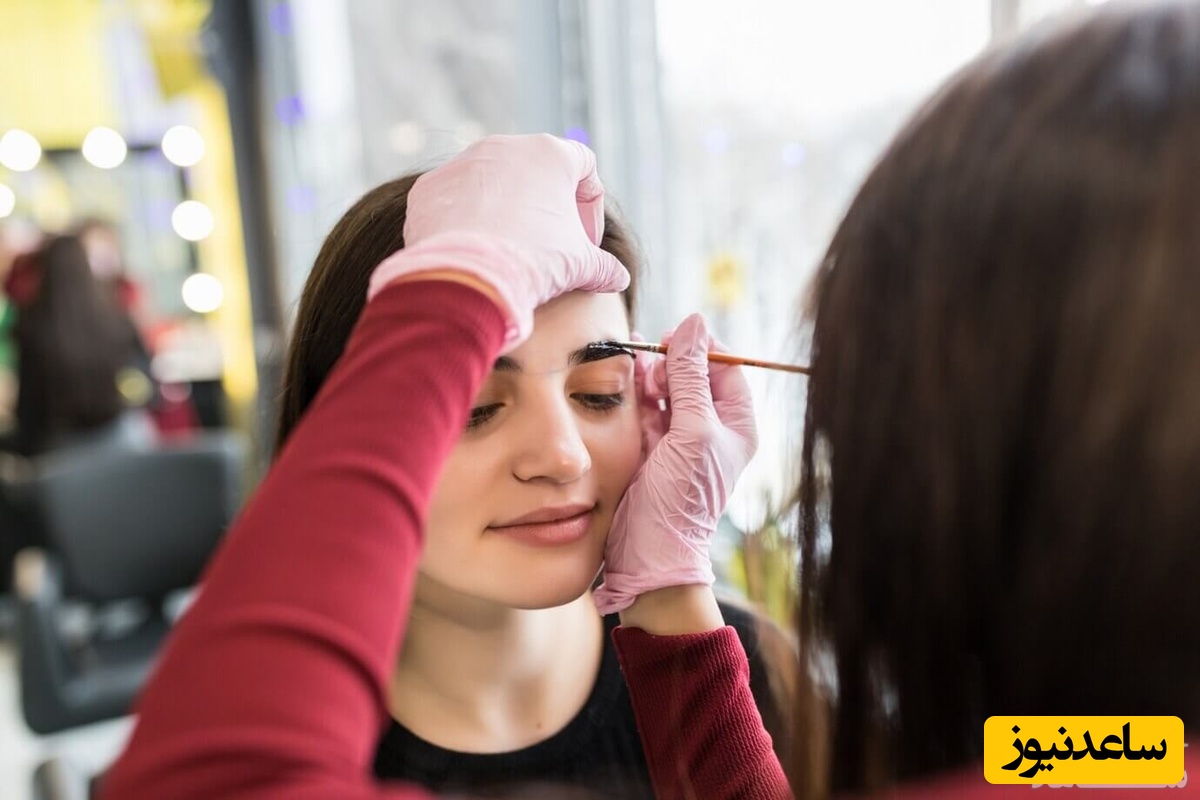 عوارض و خطرات رنگ کردن ابرو در بارداری