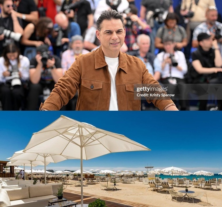 پیمان معادی با عینک‌آفتابی طرحدار در سواحل کن، جنوب فرانسه؛ بازیگر ایرانی دوباره در قاب جهانی + عکس