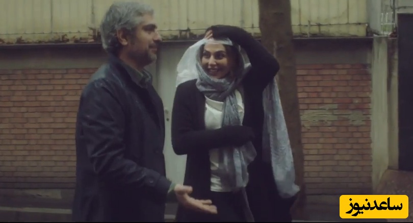 عاشقانه های جذاب مهدی پاکدل و رعنا آزادی ور در موزیک ویدیو «ابر می بارد» همایون شجریان که به نوعی کلیپ عروسیشون حساب میشه😍