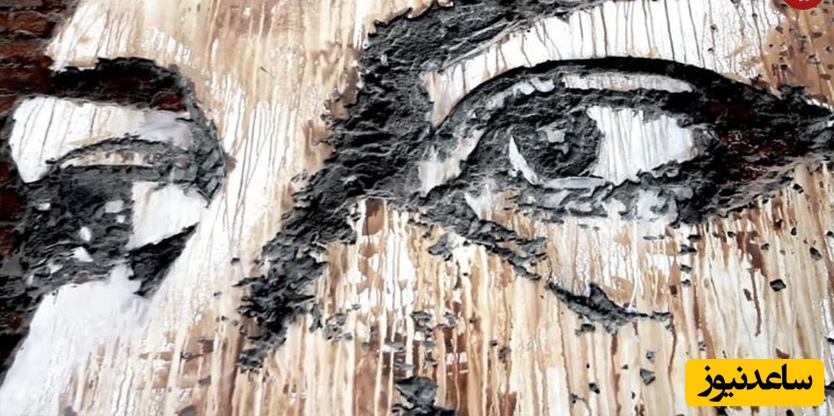 خلاقیت میخکوب‌کننده هنرمند خوش ذوق برای خلق تصاویر با تیشه و متّه و انفجار / یک دو سه بوومب و خلق یک اثر هنری شگفت انگیز