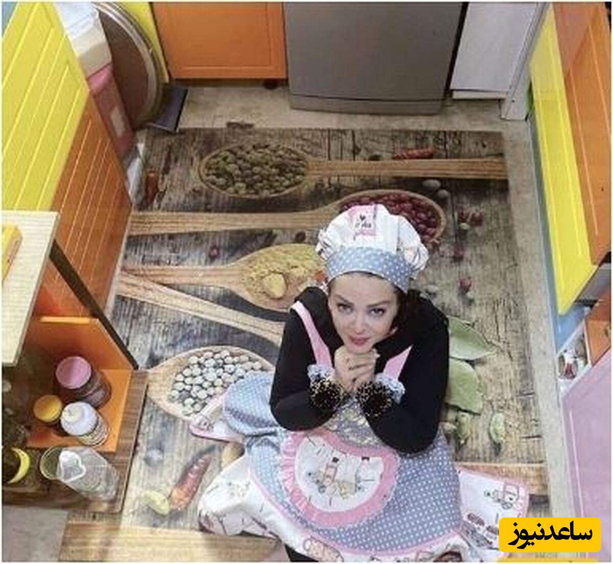 نگاهی به یخچال لوکس آشپزخانه بهاره رهنما / تو کل ایران همین یدونه اس