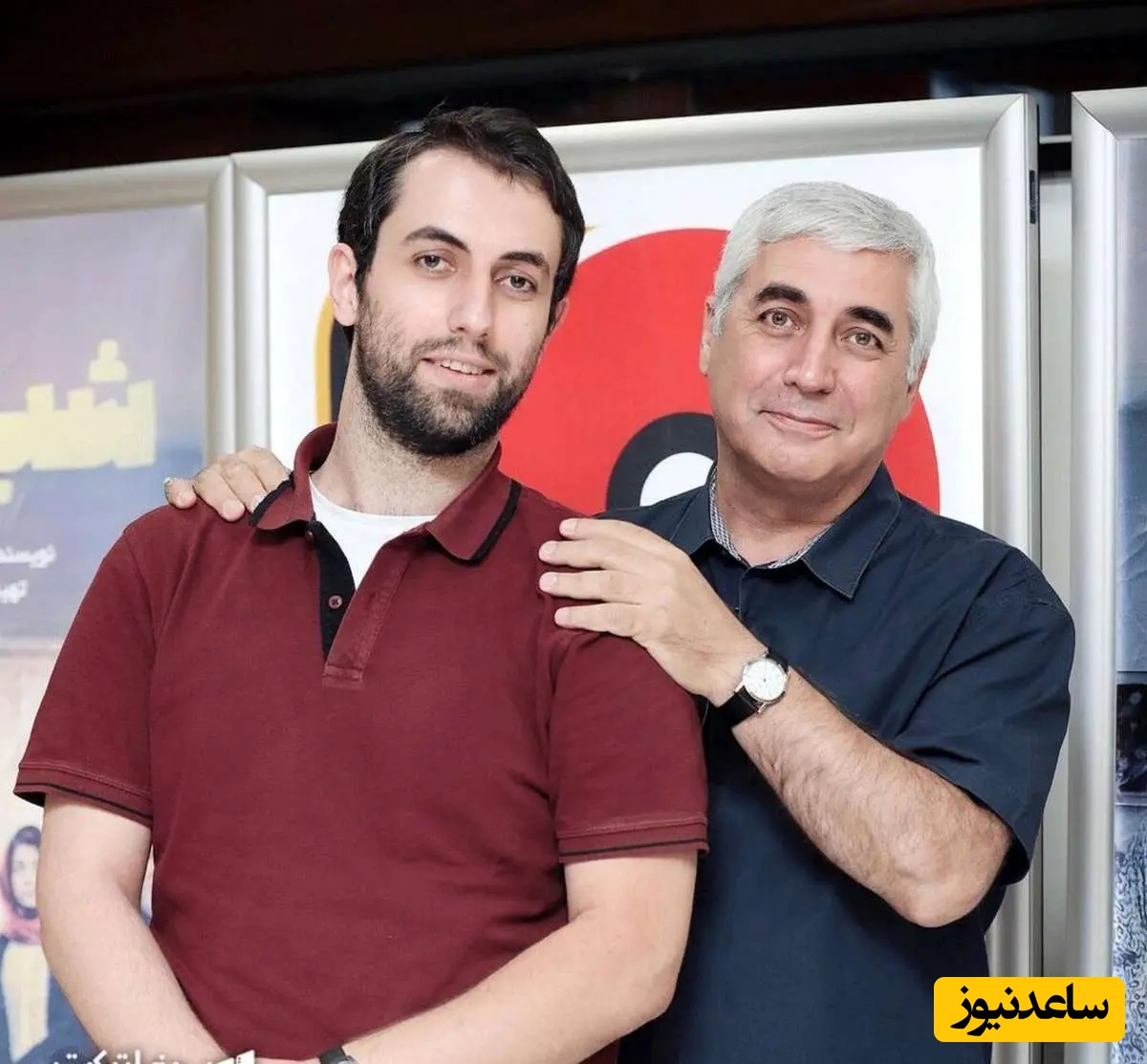 حضور ابراهیم حاتمی‌کیا و پسرش در تجمعات شبانه سعادت‌آباد/ خیابان با ما میدان با شما +عکس